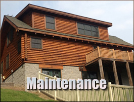  McDowell County, North Carolina Log Home Maintenance